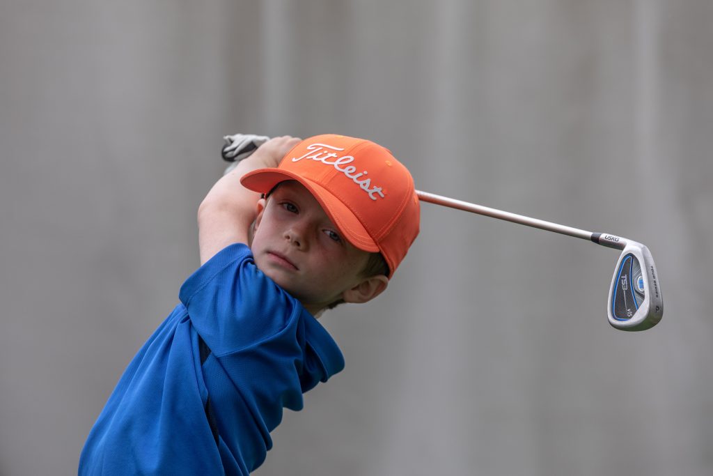 6-year-old golf prodigy hopes to follow in the footsteps of his PGA-pro dad 
