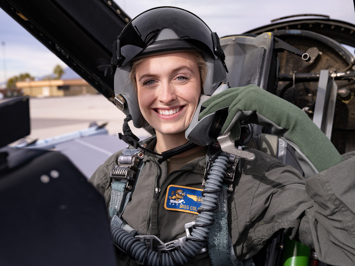 Air Force fighter pilot trainee sets sights on becoming Miss America ...