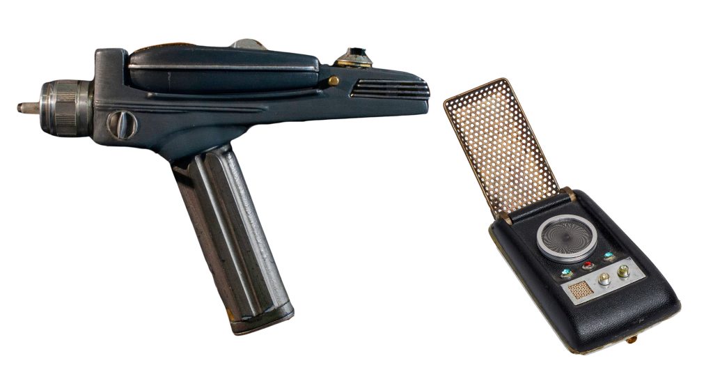 その他 STAR TREK U.S.S. L-PLATED PHASER Star Trek Metal Plated Phaser Replica replica movie prop